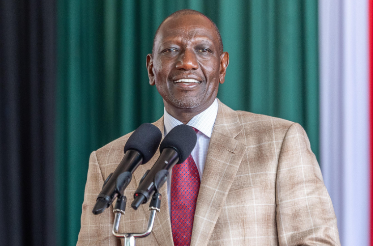 A file photo of President William Ruto.